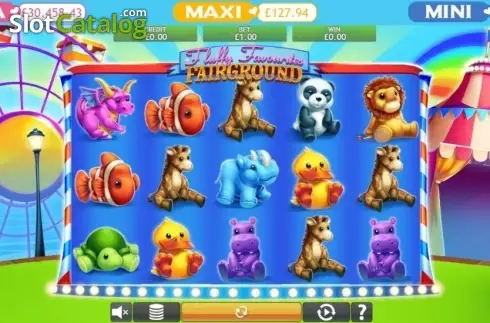 Скрин2. Fluffy Favourites Fairground Jackpot слот