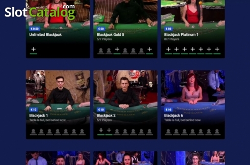Скрин2. Live Casino Lobby слот