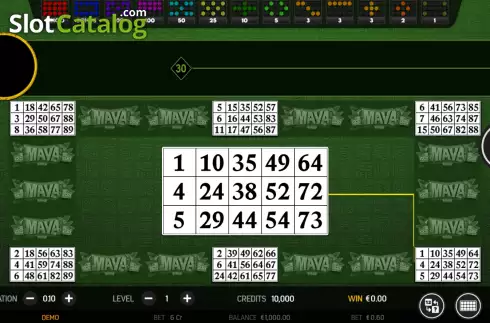 Скрин3. Maya Bingo слот