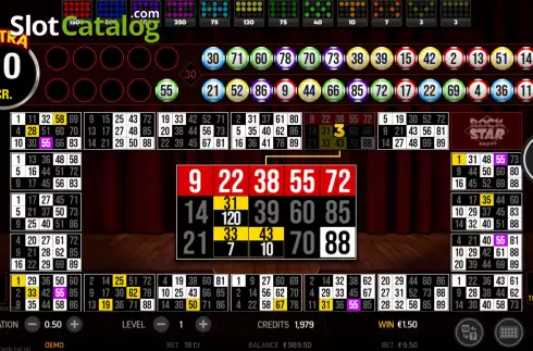 Скрин5. Rock Star Bingo слот