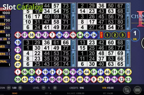 Скрин6. Champion Bingo II Deluxe слот