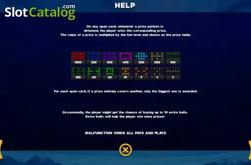 Скрин7. Underwater Riches Bingo слот