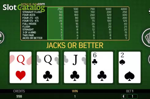 Скрин6. Bonus Poker (FBM Digital Systems) слот