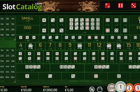 Скрин3. Sicbo Macau слот
