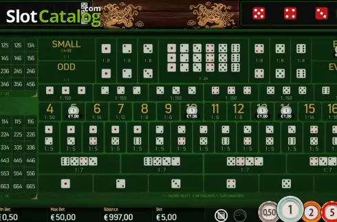 Скрин5. Sicbo Macau слот