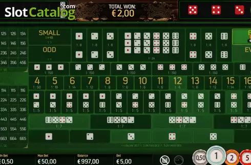 Скрин7. Sicbo Macau слот