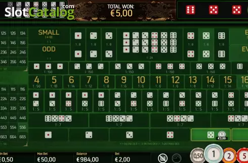 Скрин8. Sicbo Macau слот