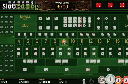 Скрин9. Sicbo Macau слот