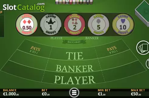 Скрин2. Baccarat (FBM Digital Systems) слот