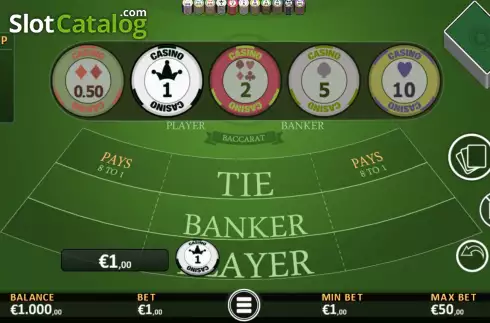 Скрин3. Baccarat (FBM Digital Systems) слот
