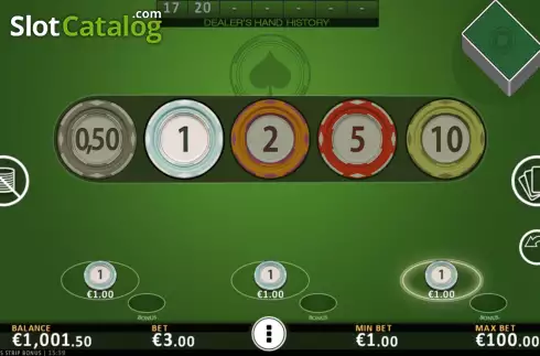 Скрин3. Blackjack Vegas Strip Bonus слот