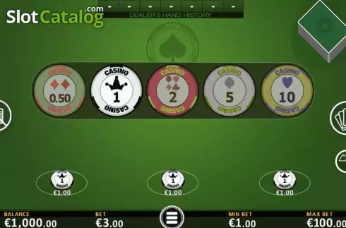 Скрин3. Black Jack (FBM Digital Systems) слот