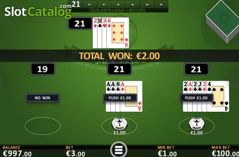 Скрин6. Black Jack (FBM Digital Systems) слот