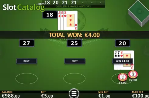 Скрин7. Black Jack (FBM Digital Systems) слот