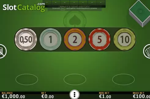 Скрин2. Blackjack All Face Up слот