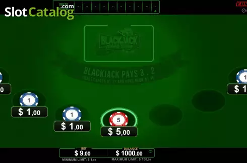 Скрин2. Top+Plus Blackjack Vegas Strip слот