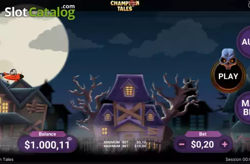 Скрин2. Champion Tales Crash-O-Ween слот
