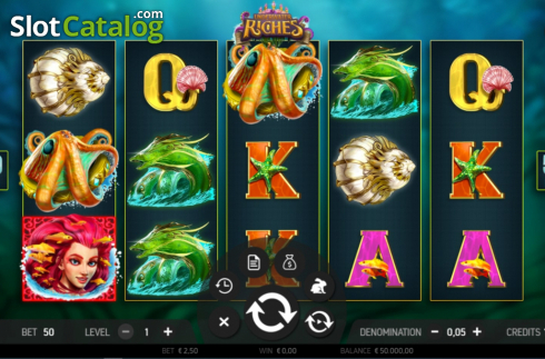 Скрин2. Underwater Riches слот