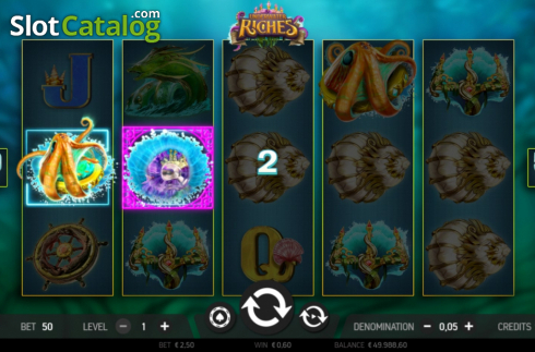 Скрин4. Underwater Riches слот