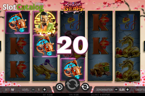 Скрин3. Kingdom Gems слот