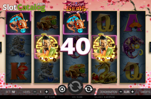 Скрин4. Kingdom Gems слот