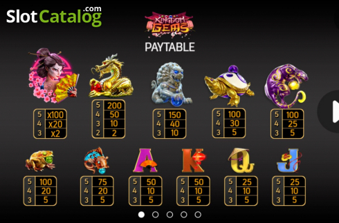 Скрин6. Kingdom Gems слот