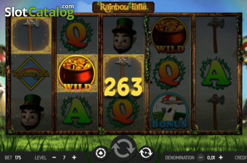 Скрин4. Rainbow Falls (FBM Digital Systems) слот