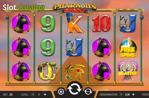 Скрин2. Pharaoh's Legacy слот