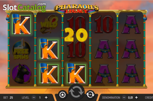 Скрин3. Pharaoh's Legacy слот
