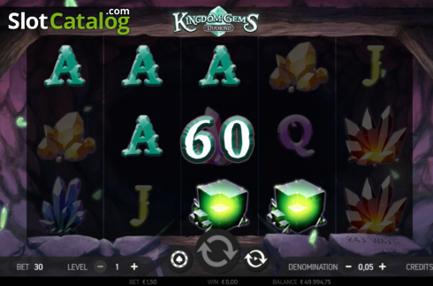 Скрин5. Kingdom Gems Diamond слот