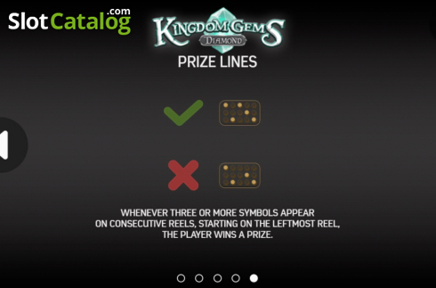 Скрин7. Kingdom Gems Diamond слот