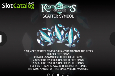 Скрин9. Kingdom Gems Diamond слот