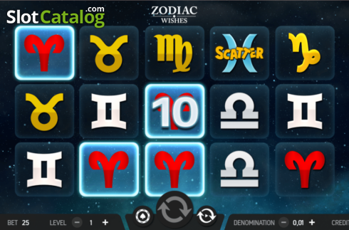 Скрин3. Zodiac Wishes слот