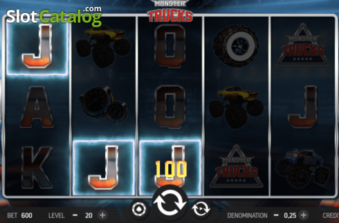 Скрин3. Monster Trucks (FBM Digital) слот