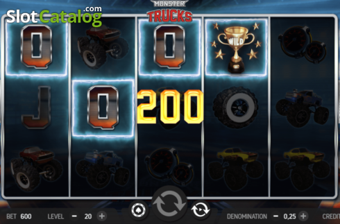 Скрин4. Monster Trucks (FBM Digital) слот