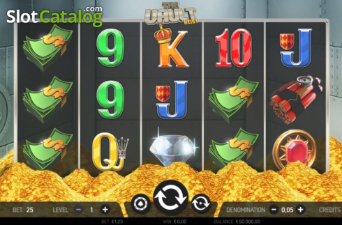 Скрин2. The Vault Heist слот