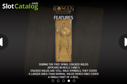 Скрин9. Roman Adventure слот