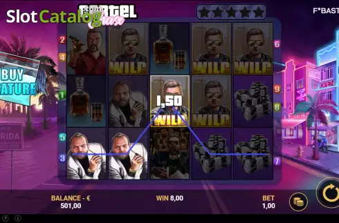 Скрин3. Cartel Chase слот