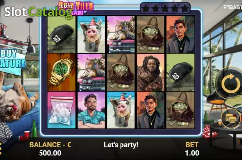 Скрин2. Spin Villa Miami слот
