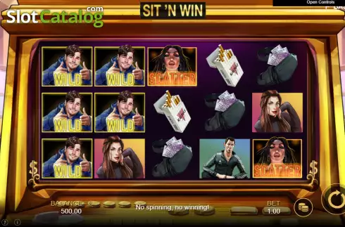 Скрин2. Sit 'n Win слот