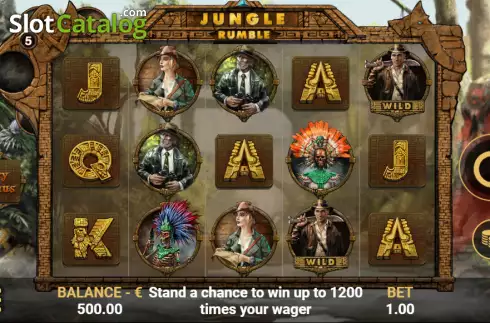 Скрин2. Jungle Rumble (FBastards) слот