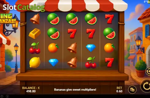 Скрин2. Going Bananzas! слот