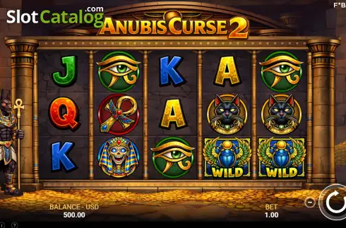 Скрин2. Anubis Curse 2 слот