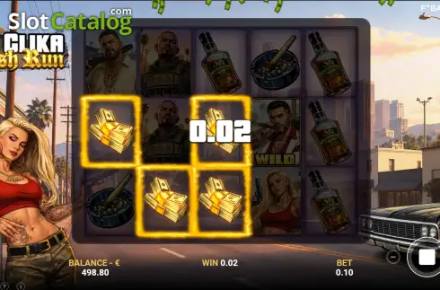 Скрин3. La Clika: Cash Run слот