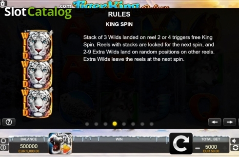 Скрин8. Tiger King Deluxe слот