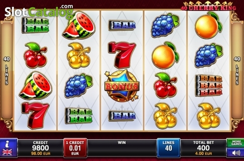 Скрин2. 40 Cherry King слот