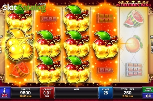 Скрин3. 25 Cherry King слот