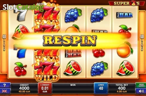 Скрин2. Super Sevens (FUGA Gaming) слот