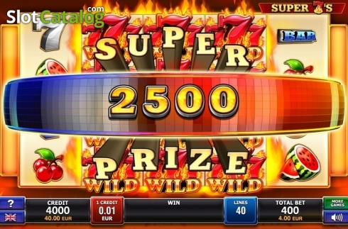 Скрин3. Super Sevens (FUGA Gaming) слот