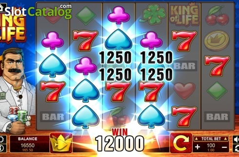 Скрин2. King of Life слот